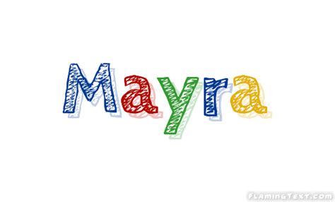 Mayra Logo Free Name Design Tool From Flaming Text