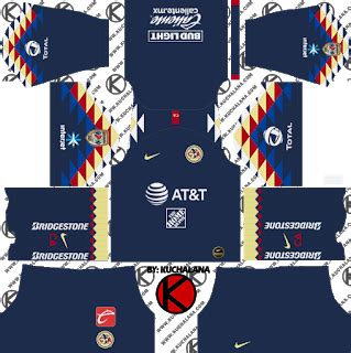 Dream league soccer 2019 logo & kits. Club America 2019/2020 Kit - Dream League Soccer Kits (con ...