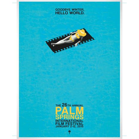 2015 palm springs international film festival poster female destination psp