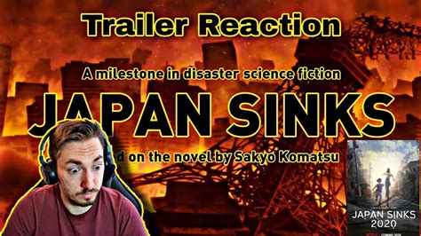 Japan Sinks 2020🌊🌊netflix Original Anime Trailer Reaction Youtube