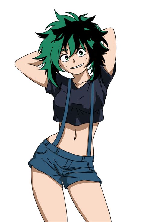 Izuku Midoriya Female By Sacrrior24 On Deviantart