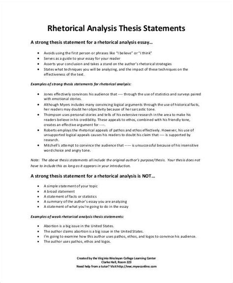 For psychology students, critiquing a professional paper is a great way to learn more about psychology articles, writing, and the research another alternative is to point out questions that the researchers failed to answer in the discussion section. 11+ Thesis Statement Templates | Thesis statement, Thesis statement examples, Rhetorical analysis