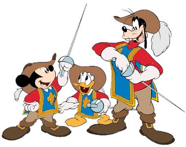 Maybe you would like to learn more about one of these? Disney's The Three Musketeers Clip Art | Disney Clip Art ...