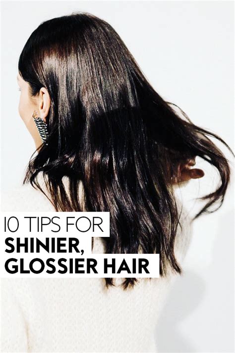10 Tricks To Get The Shiniest Glossiest Hair Of Your Life Glossy Hair Shiny Hair Super