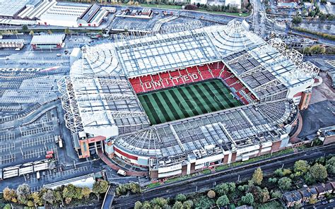 Old Trafford Greater Manchester England Theatre Of Dreams View From