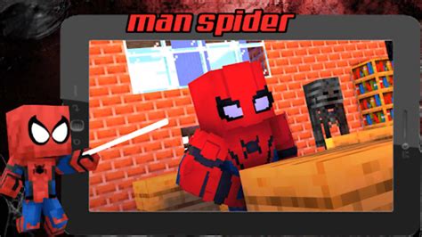 Spiderman Mods For Minecraft для Android — Скачать