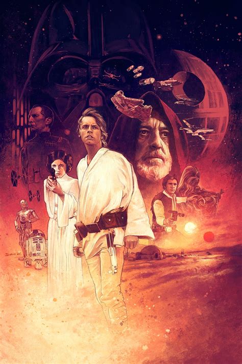 Star Wars Episode Iv A New Hope Posterspy Star Wars Poster Star