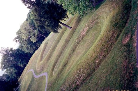 The Great Serpent Mound Is A 1348 Foot Long Three Foot High