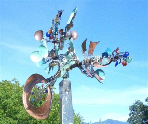 Kinetic Art The Andrew Carson Way Saw A Couple Of His Pieces In Arizona Components Spin In