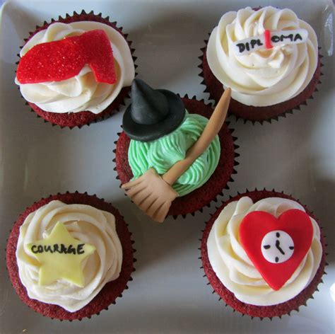 Wizard Of Oz Fondant Cupcake Toppers Glaze Cupcakery