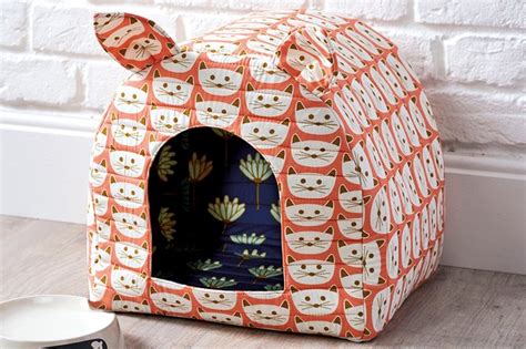 Diy Cat Bed How To Make A Cat Bed Step By Step With Photos Gathered