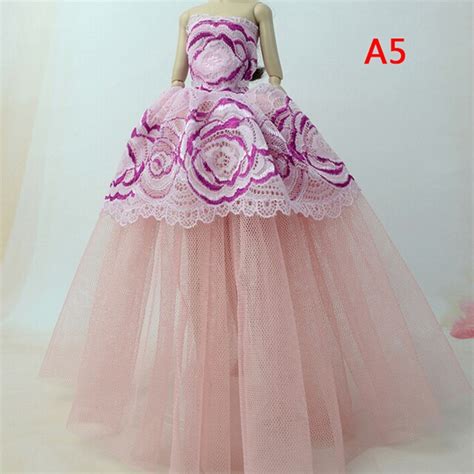 buy 15 styles elegant wedding dress for doll princess evening party clothes