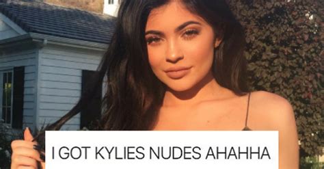 Kylie Jenners Nude Photos Threatened To Be Exposed After Her Snapchat