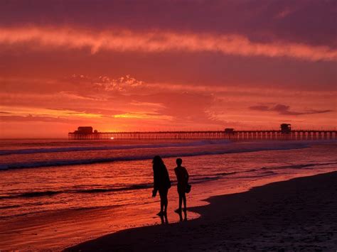 Stunning Oceanside Sunset Photo Of The Day Oceanside Ca Patch