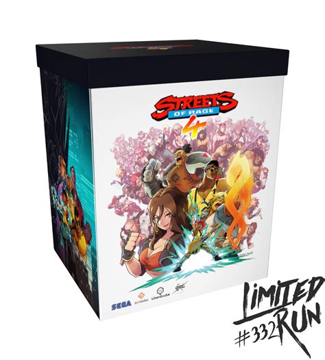 Limited Run #332: Streets of Rage 4 Limited Edition (PS4) – Limited Run