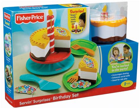   : Fisher Price Servin' Surprises Birthday Set  