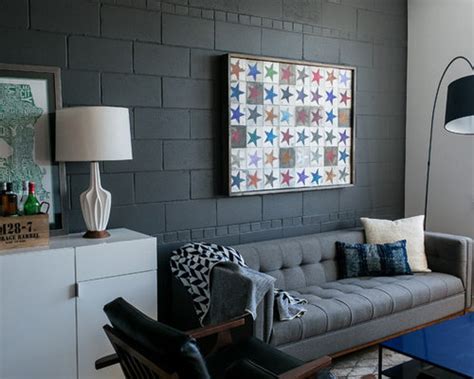 Best Painted Concrete Block Walls Design Ideas And Remodel Pictures Houzz