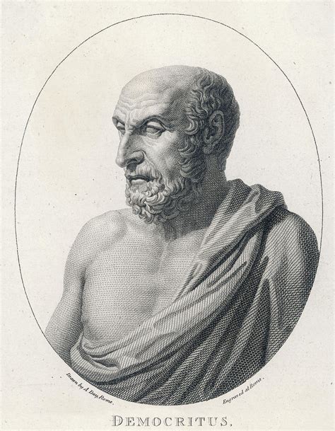 Democritus Greek Philosopher Drawing By Mary Evans Picture Library