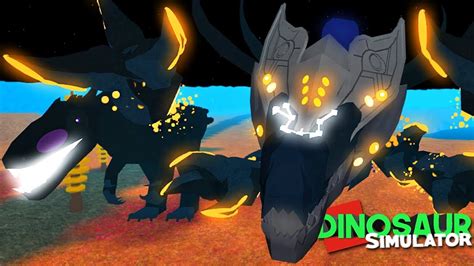 Dinosaur Simulator Roblox Star Destroyer Megavore Vs Pitch Black