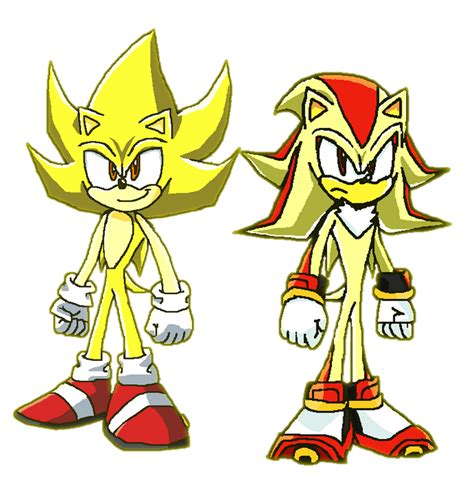 Sonic X Super Sonic Vs Super Shadow By 9029561 On Deviantart