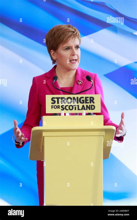 Nicola Sturgeon Launch The Snps General Election Campaign Edinburgh Hi