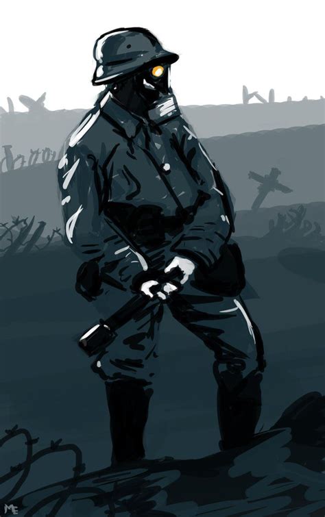 German Soldier Ww1 By Maximus94x On