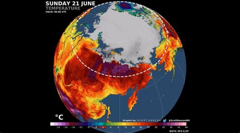 Arctic Circle Records Highest Temperature Ever At 38 Degrees Celsius