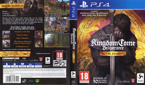 Ps4 Kingdom Come Deliverance Royal Edition Pal Rvideogameretailcovers