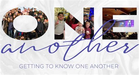 Getting to Know One Another // Young Adult and Youth | Mount Hope Church