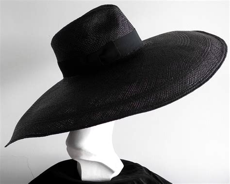 Wide Brim Panama Fedora Hat Womens Sun Hat Floppy Straw