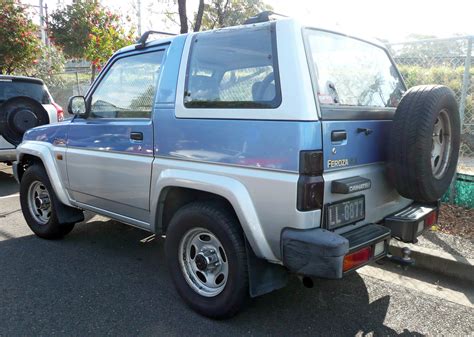 Daihatsu Feroza 1994 Review Amazing Pictures And Images Look At The Car