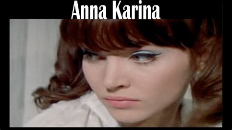Anna Karina Beautiful Actress To Remember Youtube