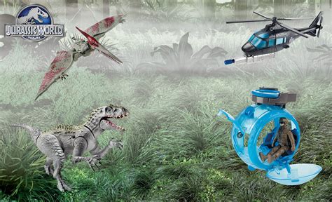 Jurassic Park World Indominus Rex Vs Gyrosphere Playset Buy Online In