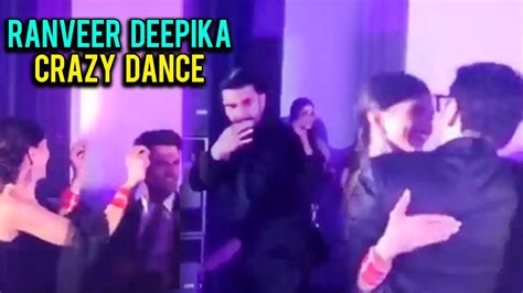Ranveer Singh And Deepika Padukone Crazy Dance At Dinesh Vijan Wedding