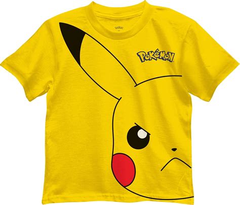 Pokemon Pikachu Big Boys Graphic T Shirt 10 12 Yellow Au