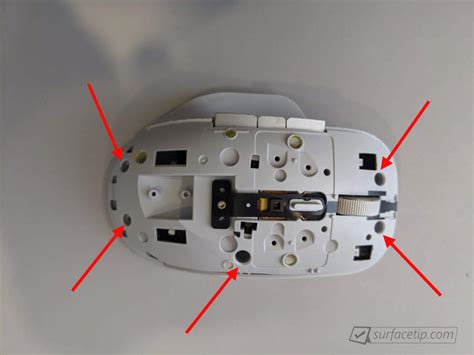 Whats Inside A Microsoft Surface Precision Mouse Surfacetip