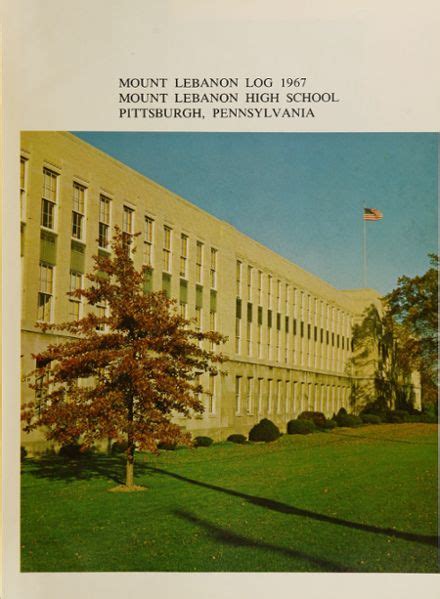 Explore 1967 Mt Lebanon High School Yearbook Pittsburgh Pa Classmates