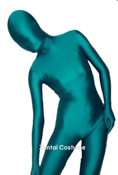 Deep Green Lycra Spandex Skin Suits Second Skin Zentai Costume Zentai Suits Tights