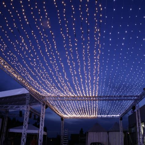 Commercial rated, these led canopy lights can last many years without any maintenance. Wedding Ceiling Led Light String Ceiling Net Fairy Lights ...