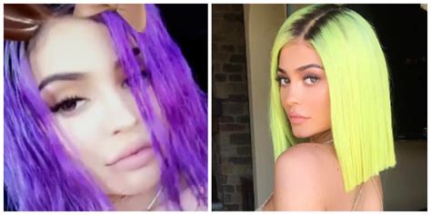 kylie jenner just dyed her hair purple allure