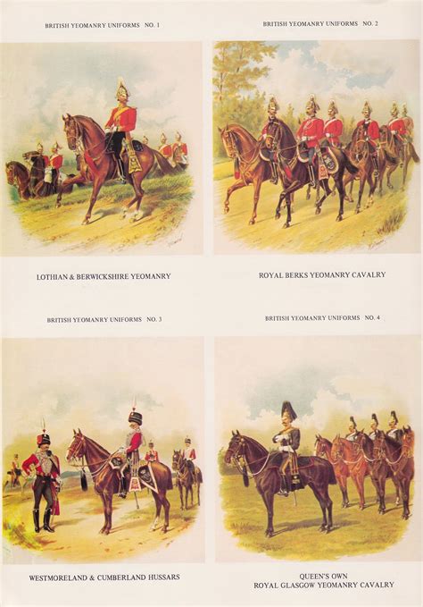 Arnhem Jim Yeomanry Regiments Of The British Army Circa 1900 By