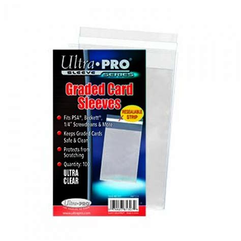 Ultra Pro Graded Soft Card Sleeves 100pack