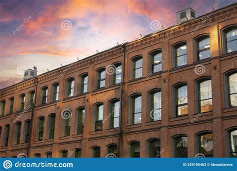 Moscow Russia October 7 2022 Yandex Office Brick Building With
