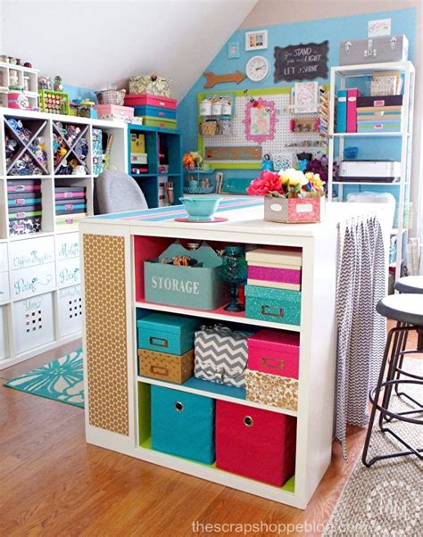 Craft Room Tour Update The Scrap Shoppe Craft Room Tables Diy