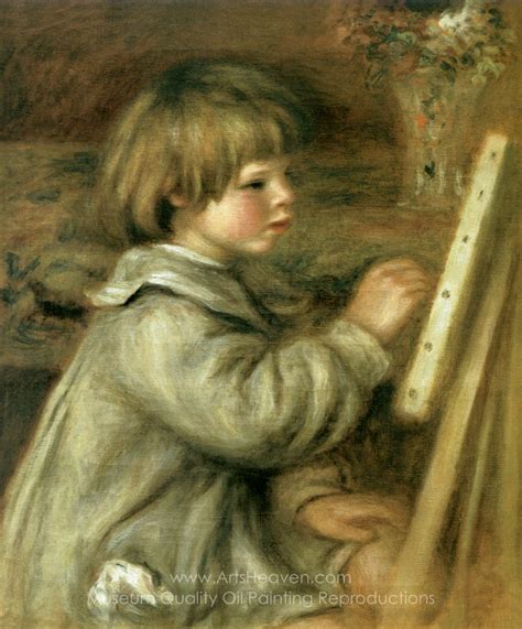 Pierre Auguste Renoir Coco Painting Painting Reproductions Save 50 75