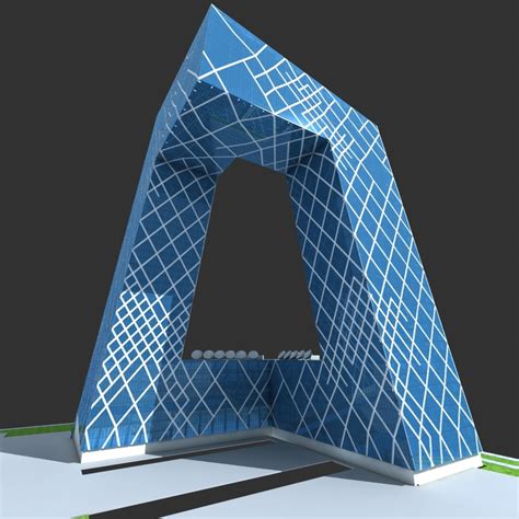 Cctv China Central Television Headquarters 3d Model