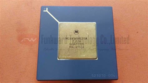 Motorola Mc68360rc25k 68360 32 Bit Vintage Microprocessor 25mhz Pga X