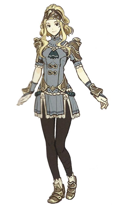 Clair Concept Character Artwork From Fire Emblem Echoes Shadows Of