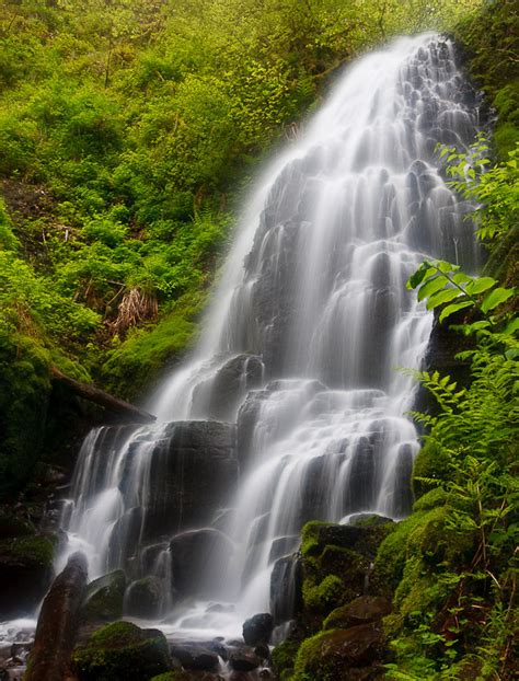 Fairy Falls Multnomah County Oregon Northwest Waterfall Survey