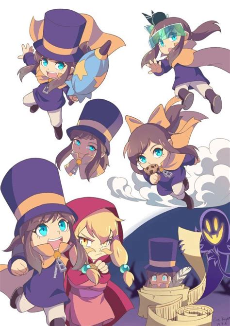 Pin By Fnaffangirl On A Hat In Time A Hat In Time Character Design